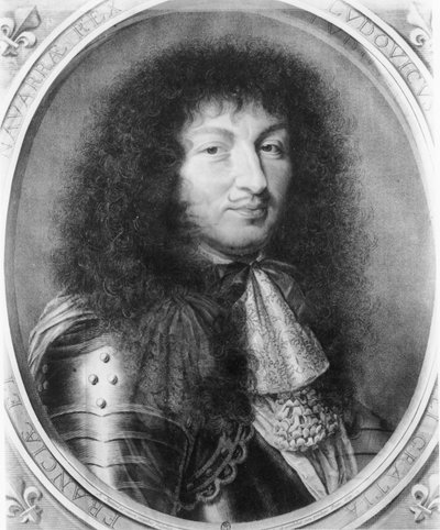 Louis XIV, 1676 by Robert Nanteuil